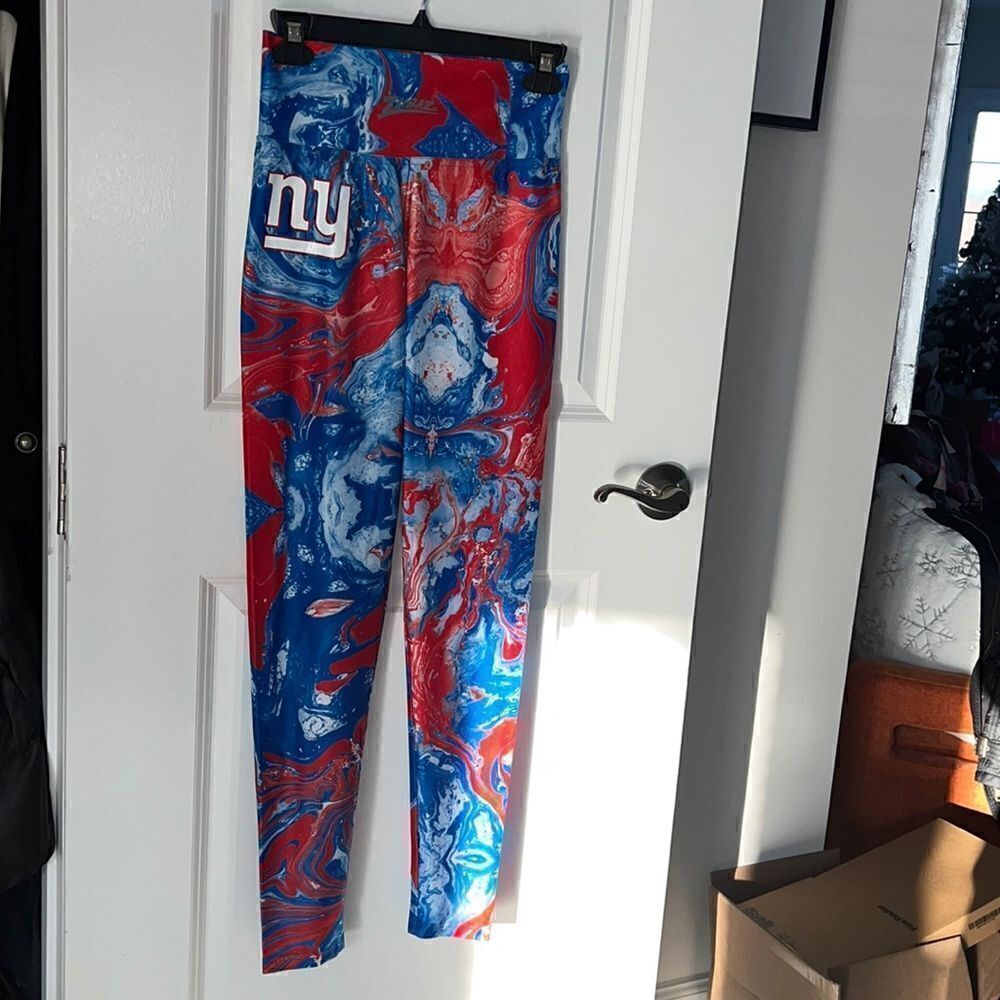 Majestic NY Giants Red, White and Blue Leggings